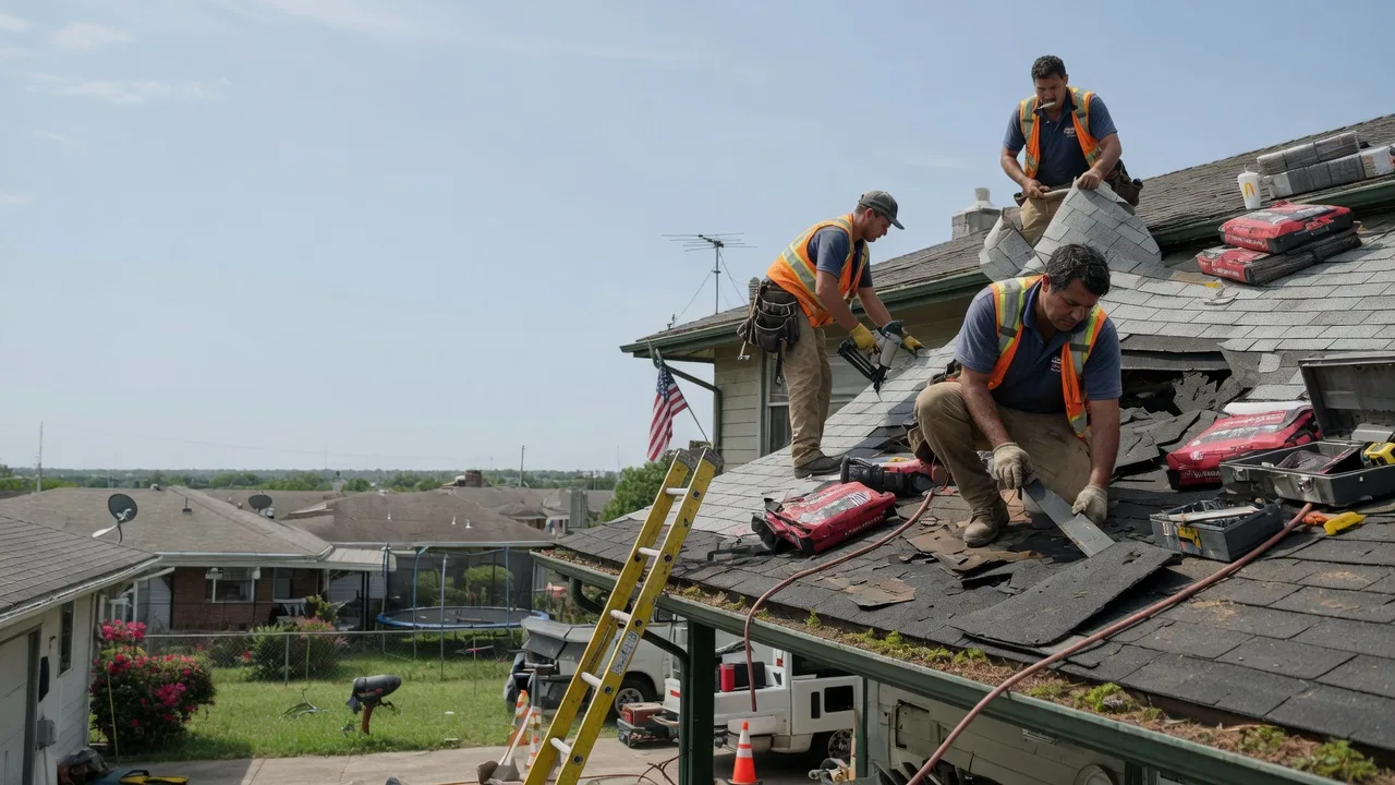 Roof Repair in New Plymouth, OH near me
